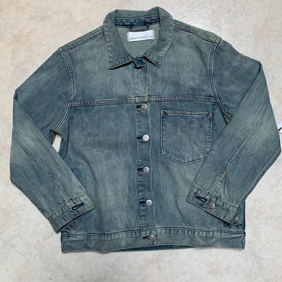 Paper Denim and Cloth Jean Jacket - size L - Picture 2 of 5